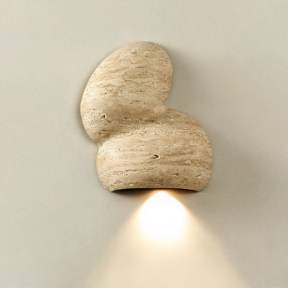 Abstract Stone Wall Lamp