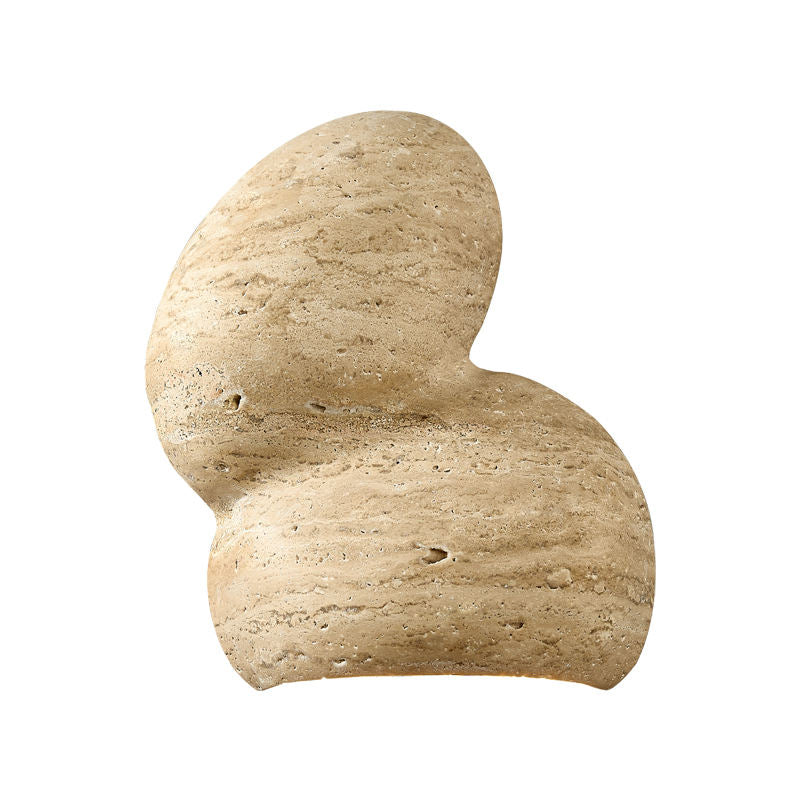 Abstract Stone Wall Lamp