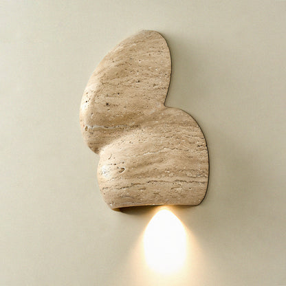 Abstract Stone Wall Lamp