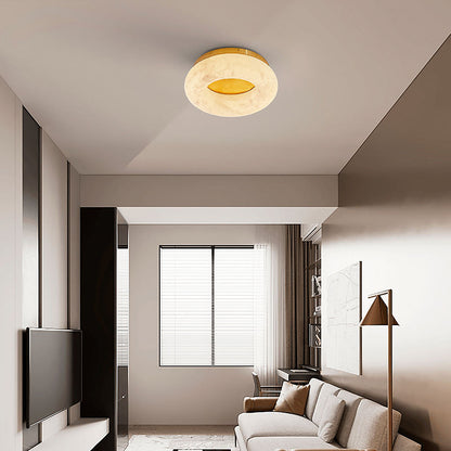 Alabaster Flush Mount Ceiling Light