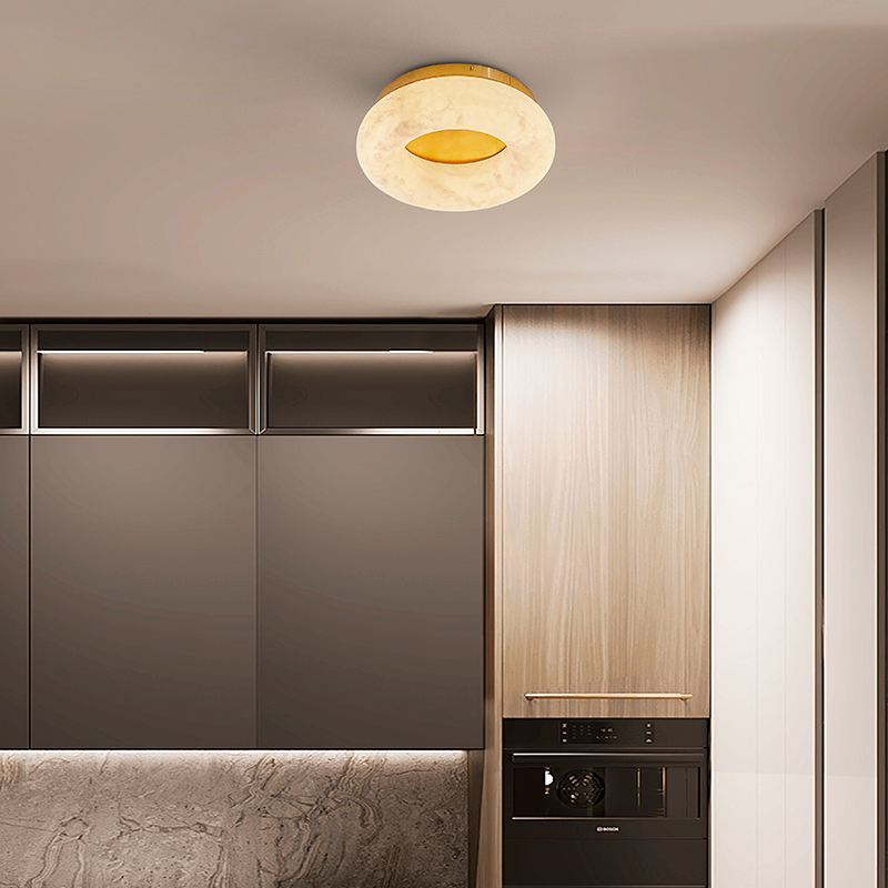 Alabaster Flush Mount Ceiling Light