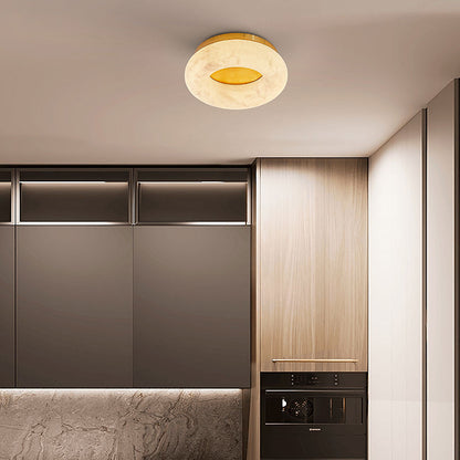 Alabaster Flush Mount Ceiling Light