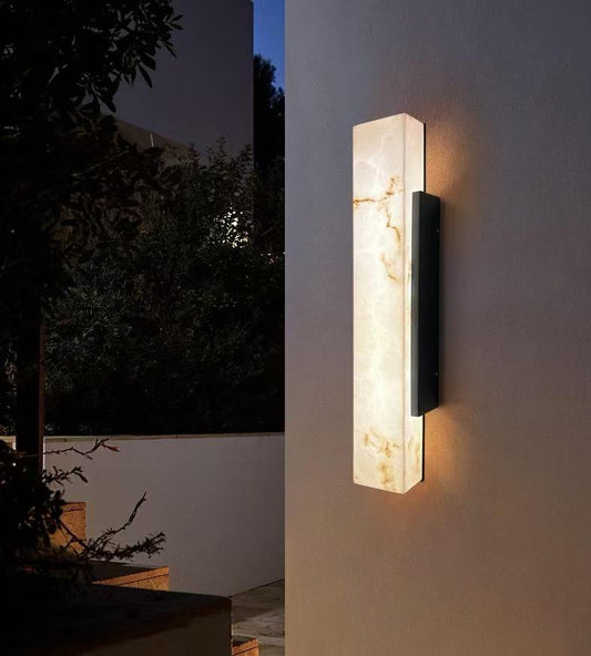 Imitated Marble Stone Wall Sconce
