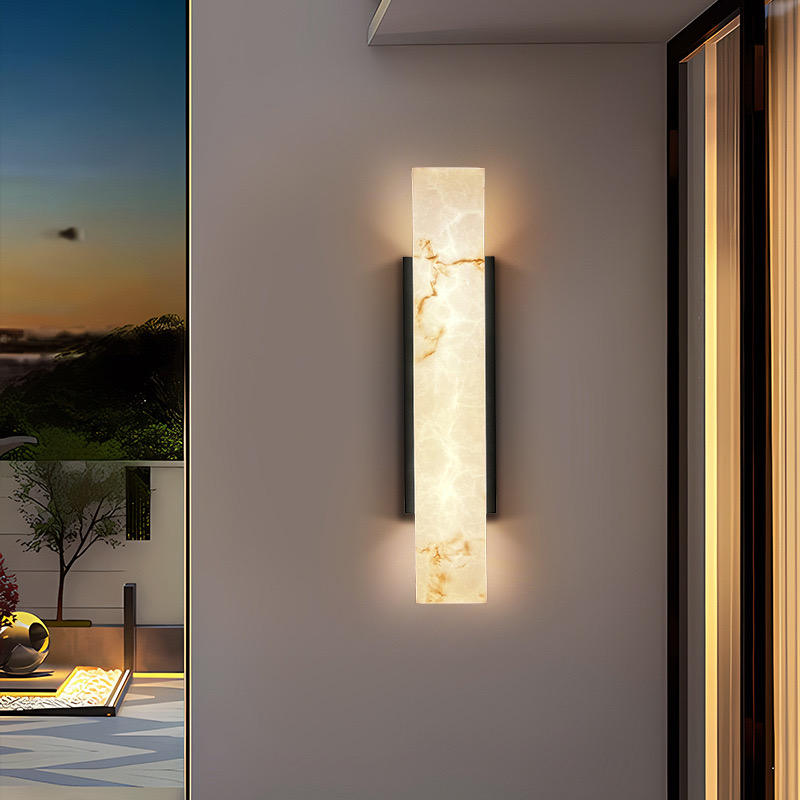 Imitated Marble Stone Wall Sconce
