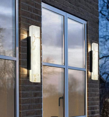 Imitated Marble Stone Wall Sconce