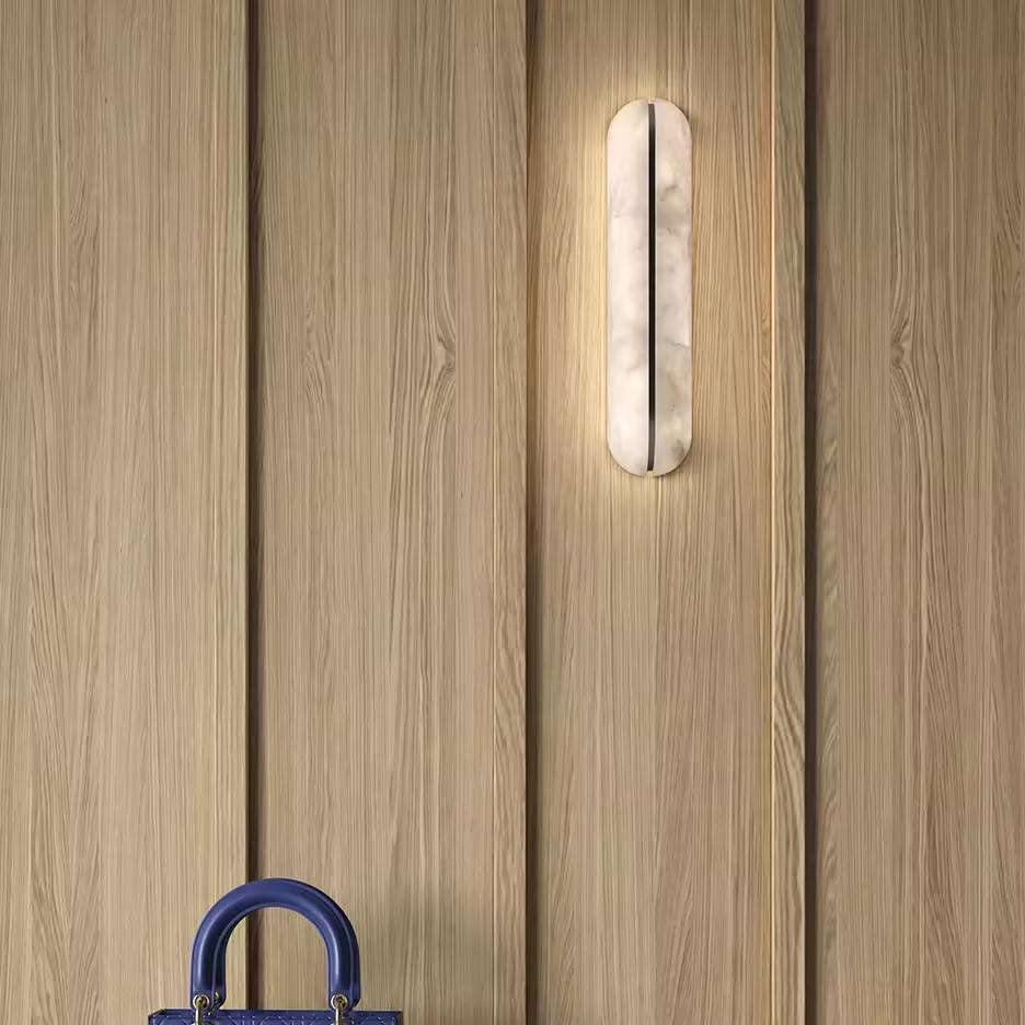 Indoor Alabaster Led Wall Lamp
