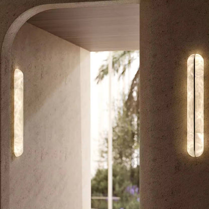 Indoor Alabaster Led Wall Lamp