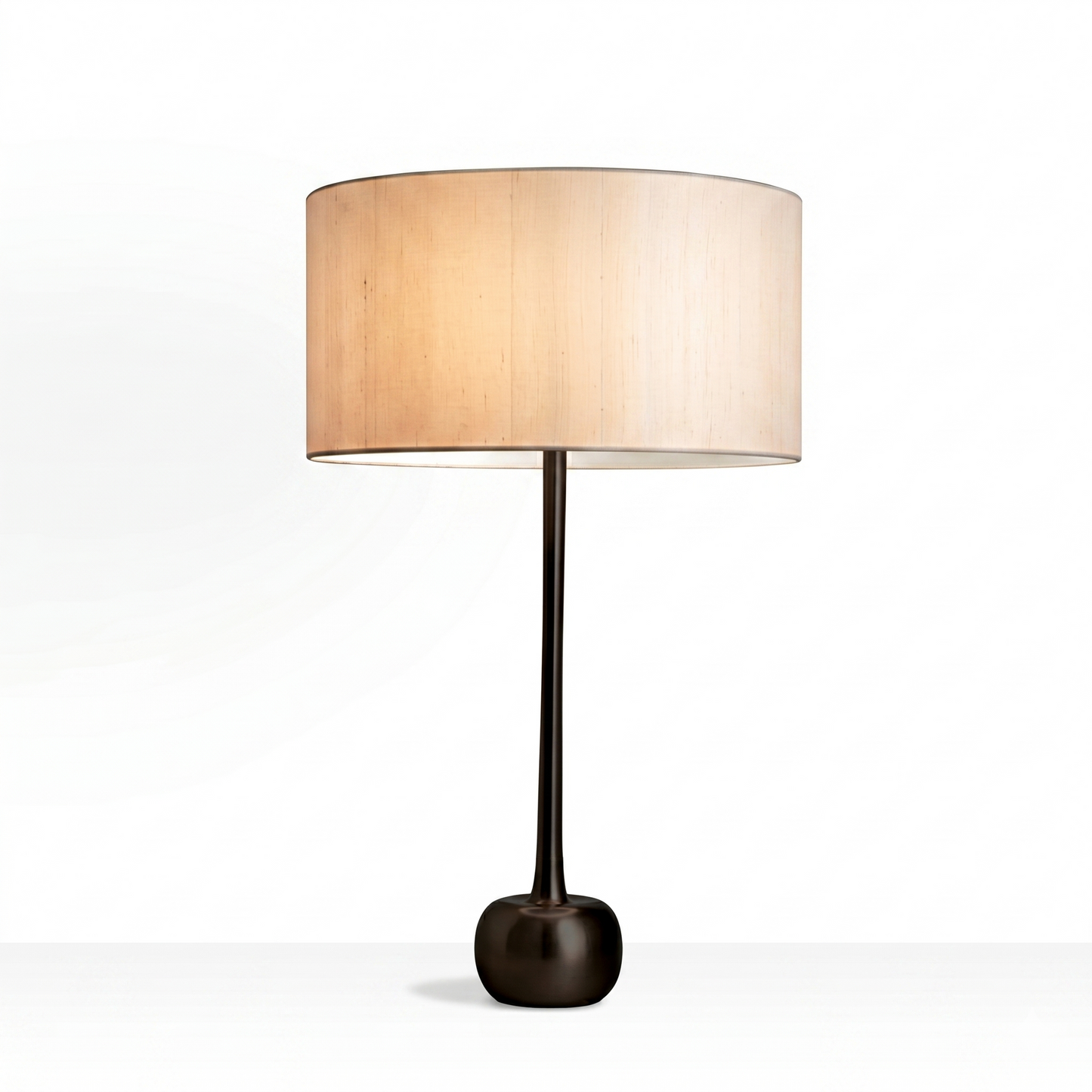 Modern Linen Shade Table Lamp