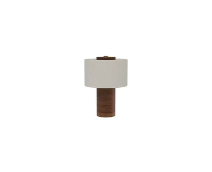 Wood Base LED Vintage Table Lamp